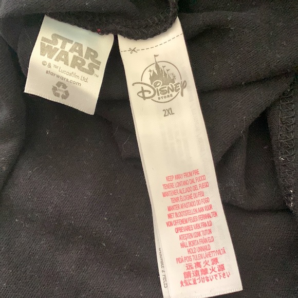 DISNEY STAR WARS JEDI MASTERS TEE BLACK 2XL - Picture 8 of 8
